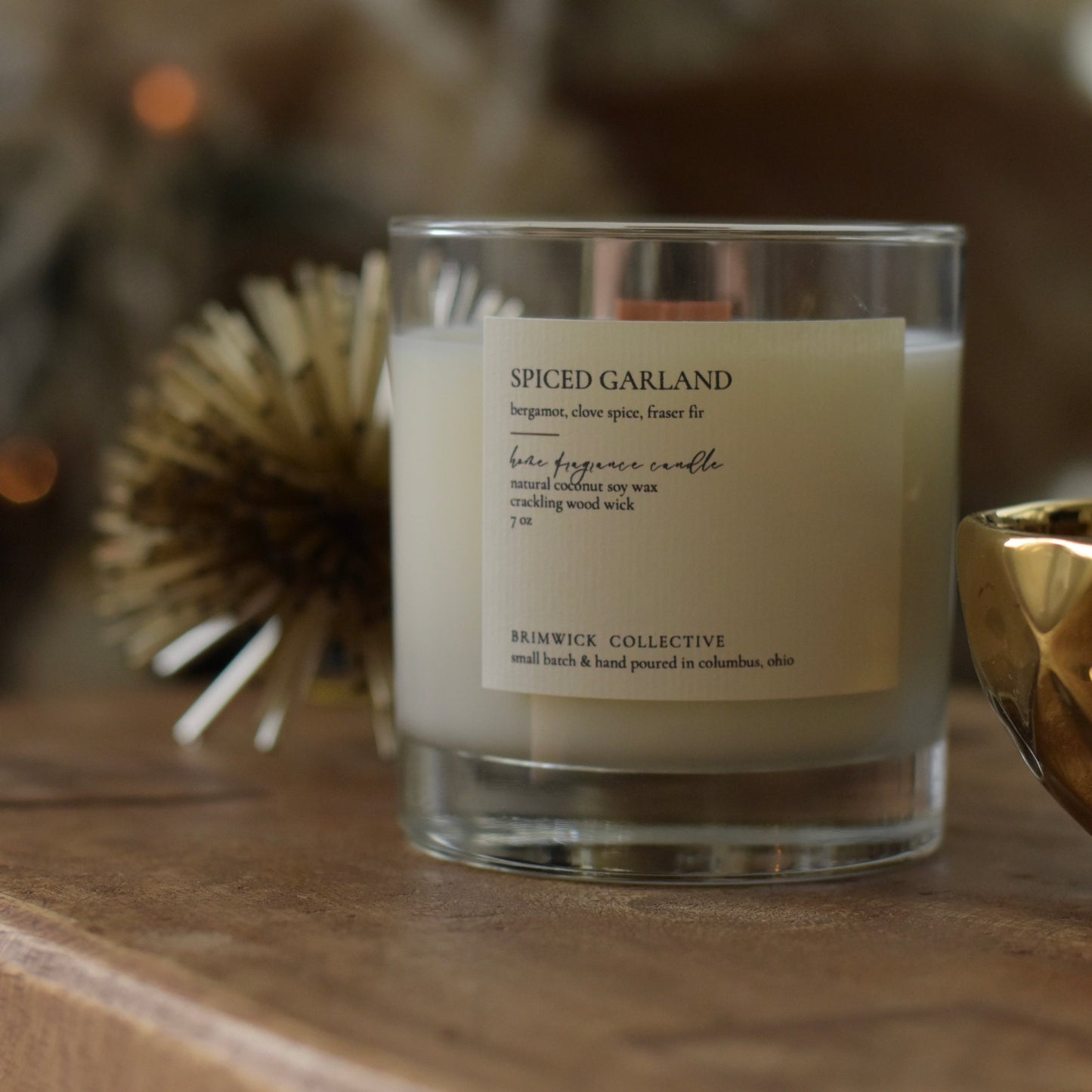 Spiced Garland Candle