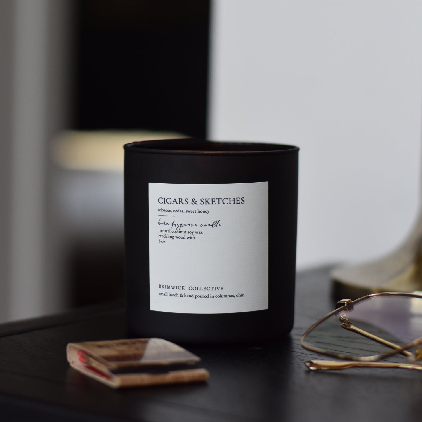 Cigars & Sketches Candle