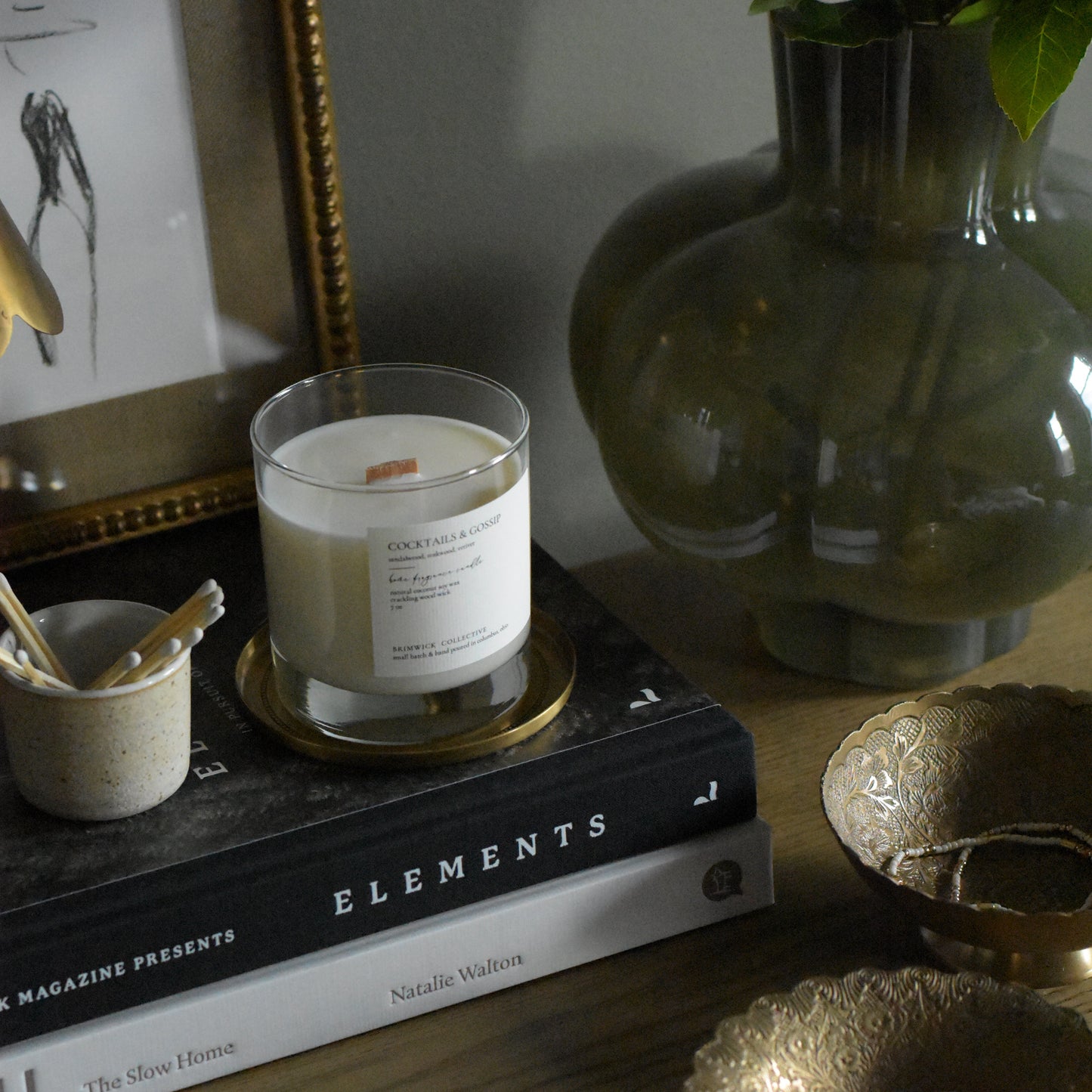 Cocktails & Gossip Candle