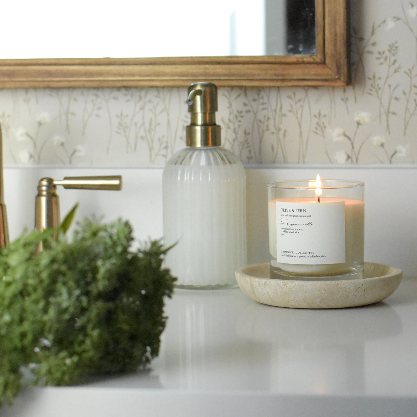 Olive & Fern Candle