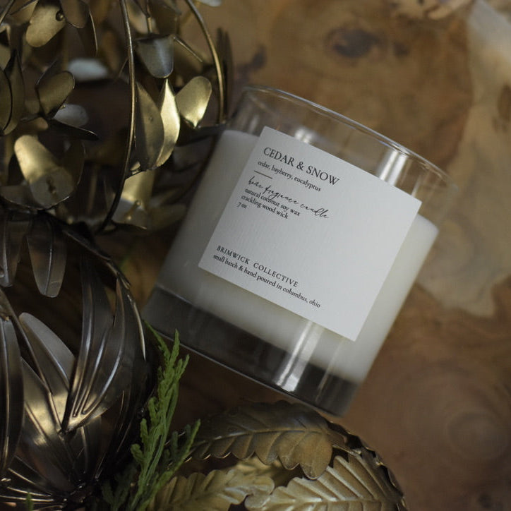 Cedar & Snow Candle