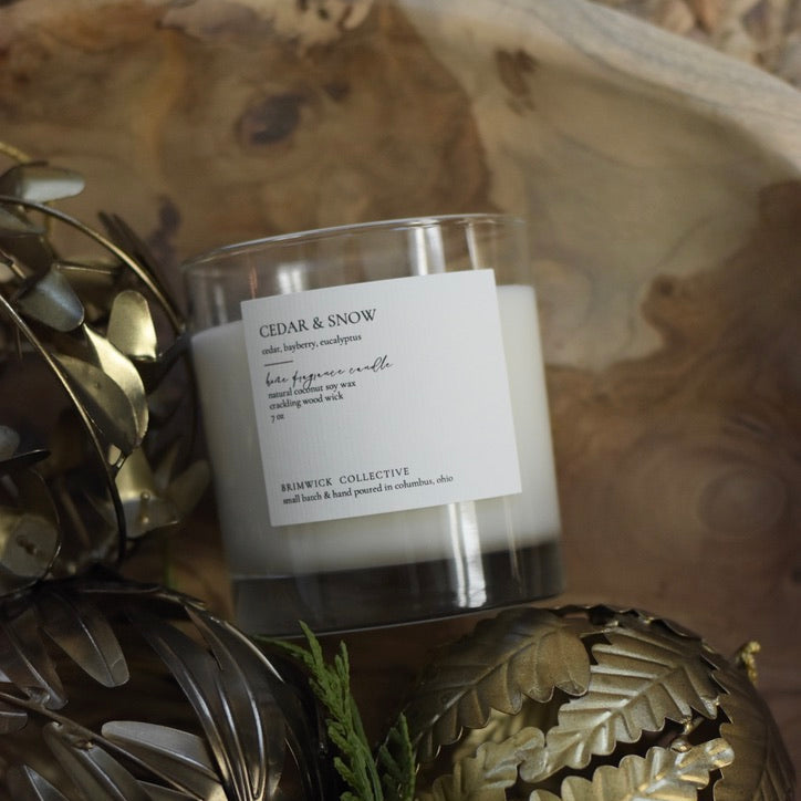 Cedar & Snow Candle