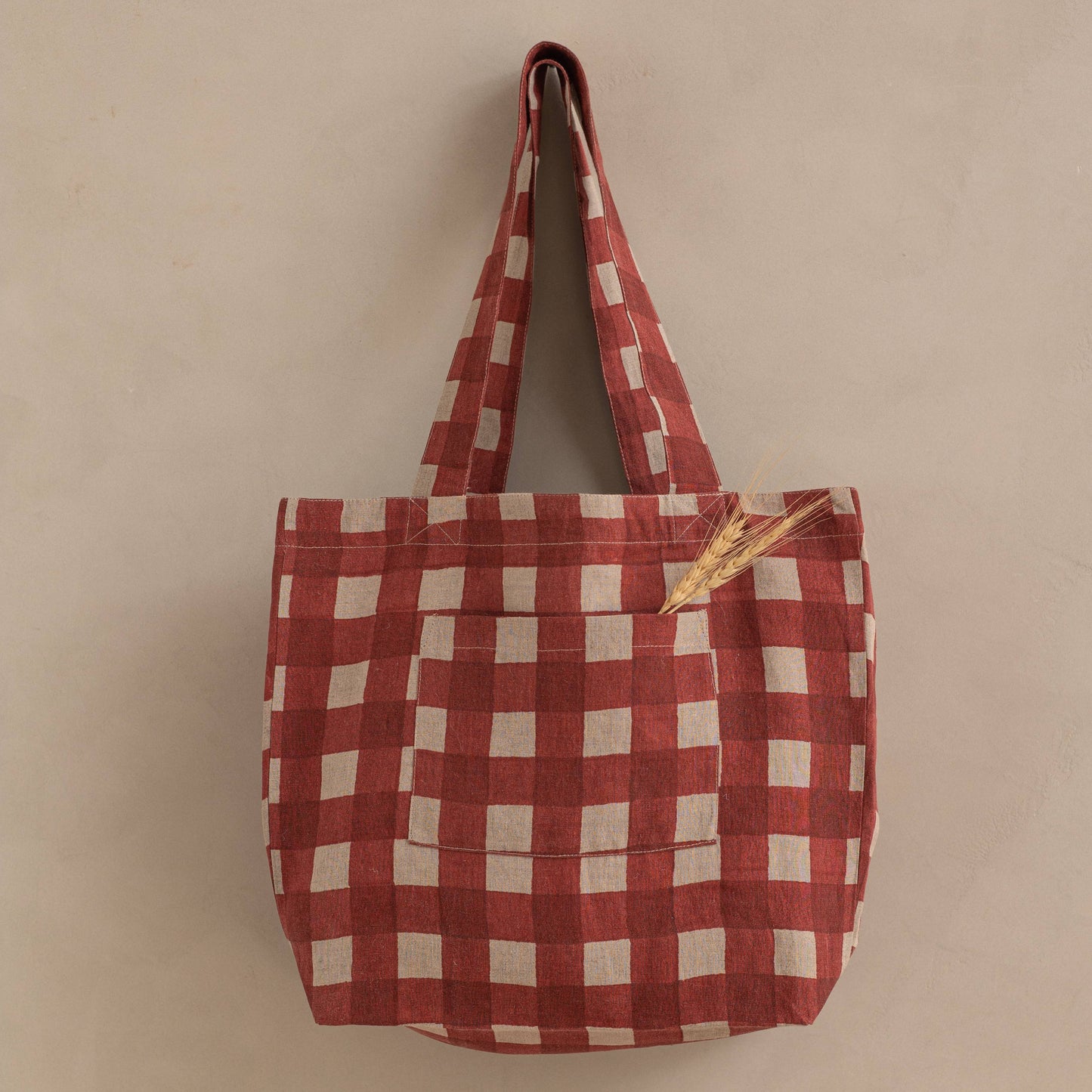 Linen Olea Tote Bag