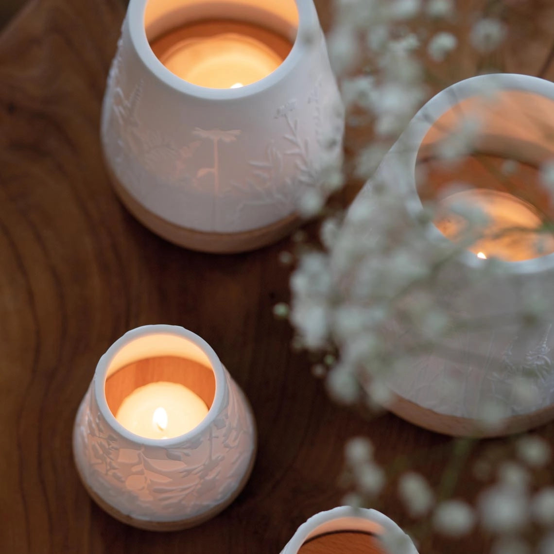 Embossed Candle Holder (4 sizes)