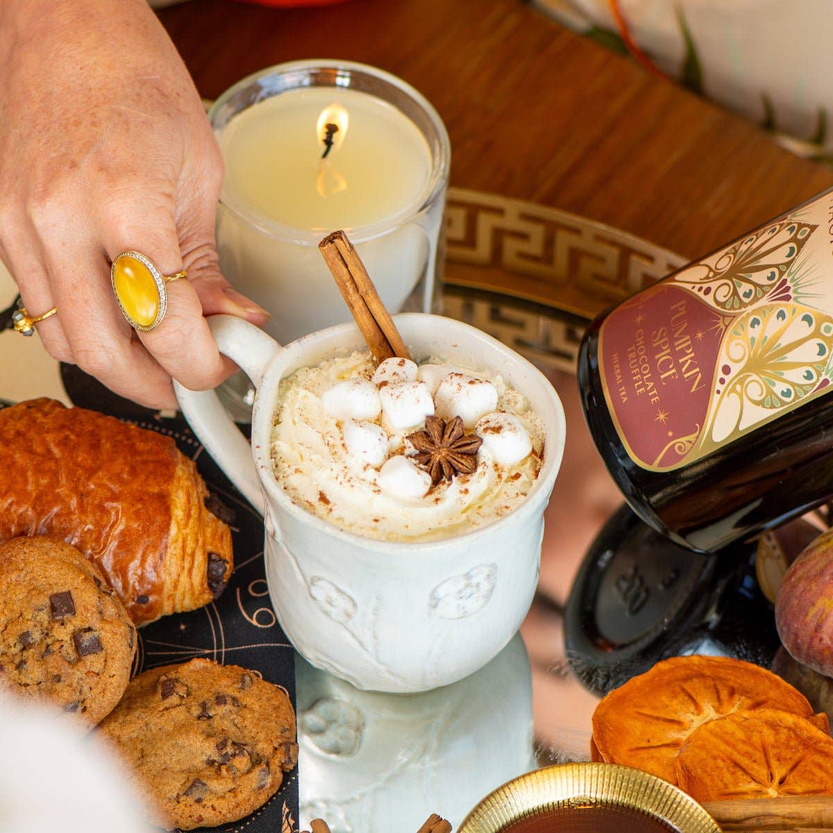 Pumpkin Spice Chocolate Truffle Tea