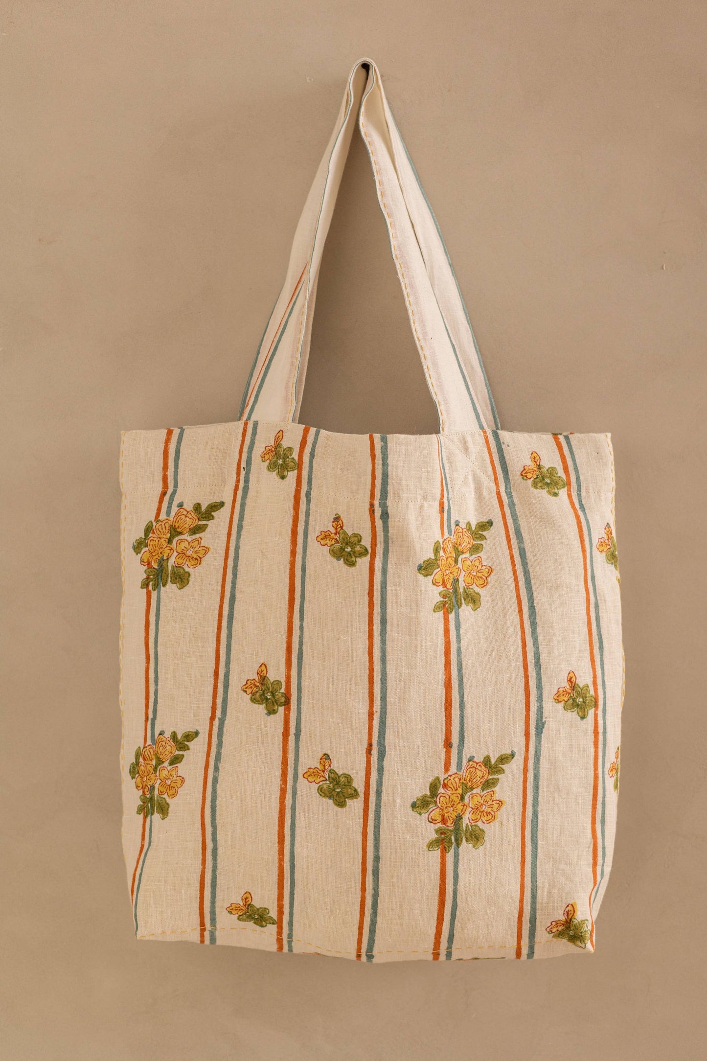 Linen Bloom Bag