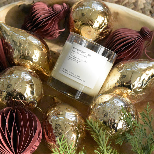 Spiced Garland Candle