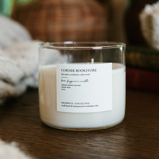 Corner Bookstore Candle