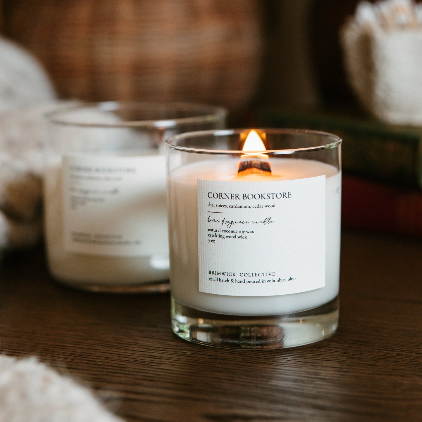Corner Bookstore Candle