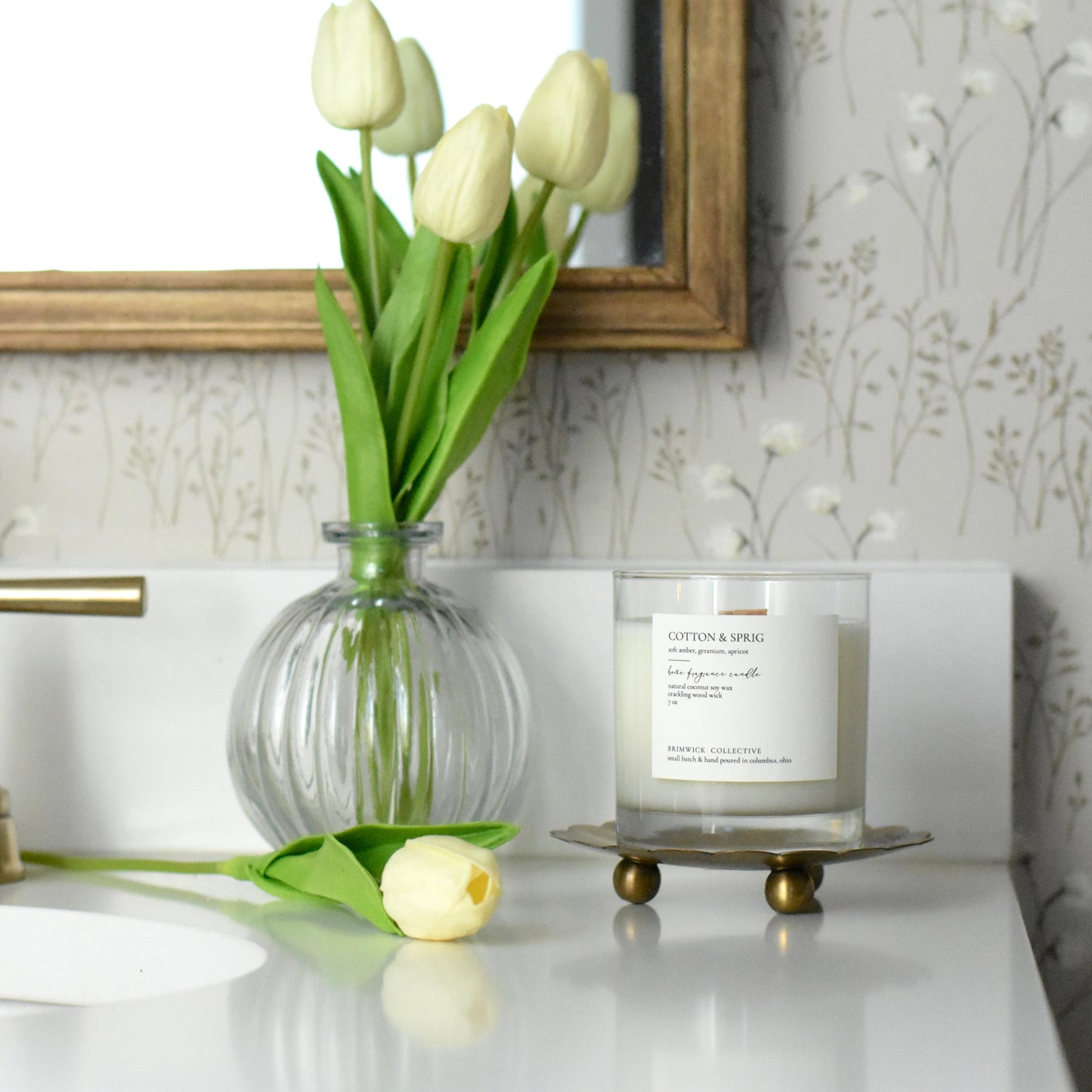 Cotton & Sprig Candle