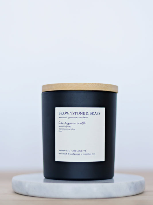 Brownstone & Brass 8 oz. Candle