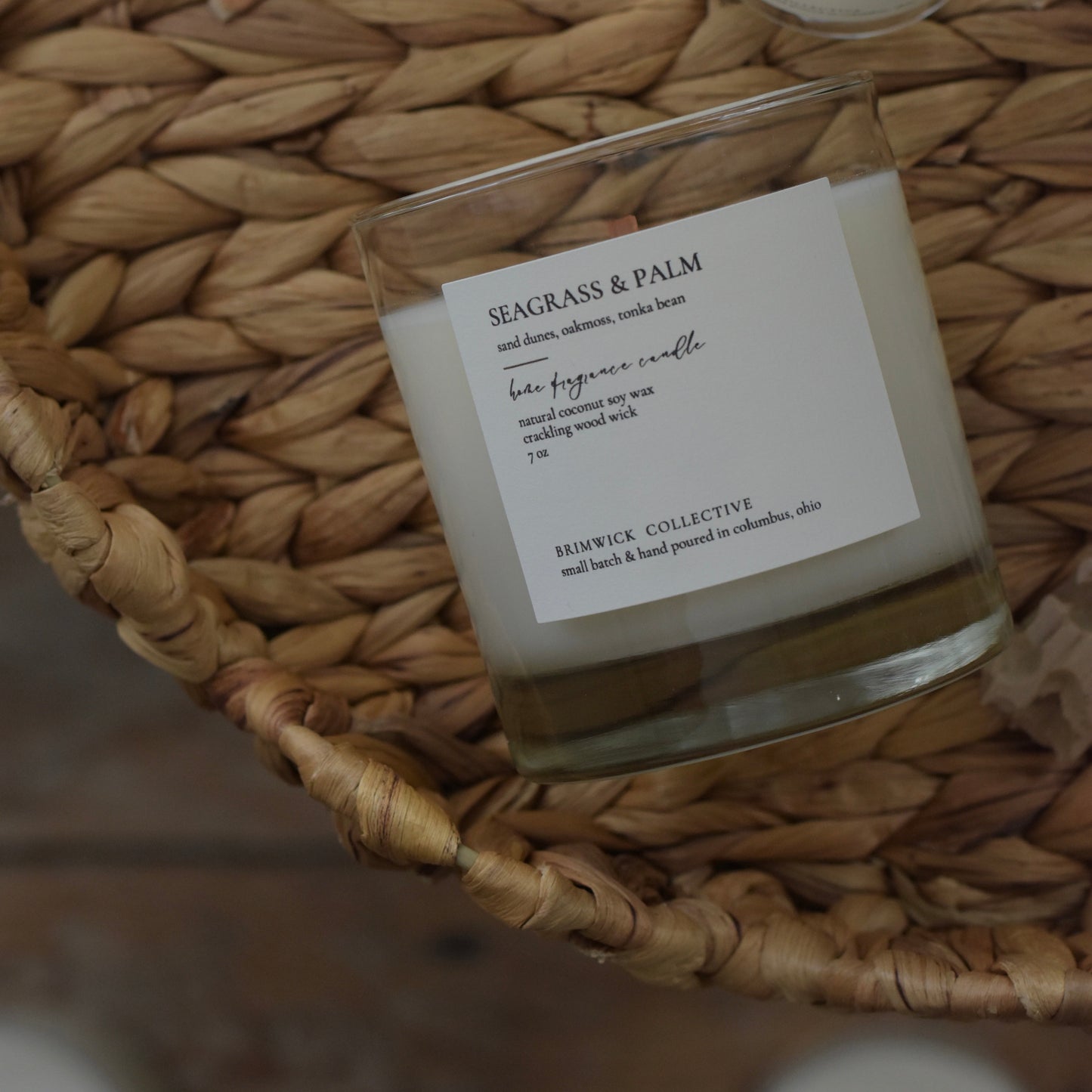 Seagrass & Palm Candle