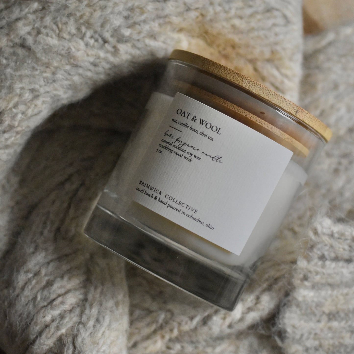 Oat & Wool Candle