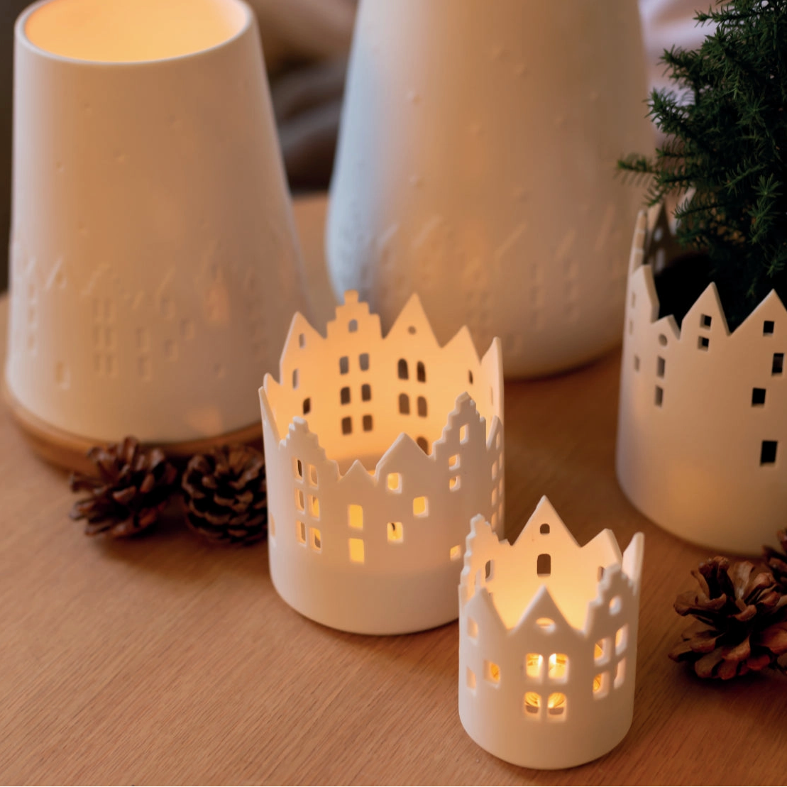 Cityscape Candle Holder (3 sizes)