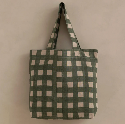 Linen Olea Tote Bag